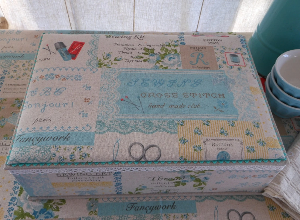 DIY Kit Writing or Sewing Box
